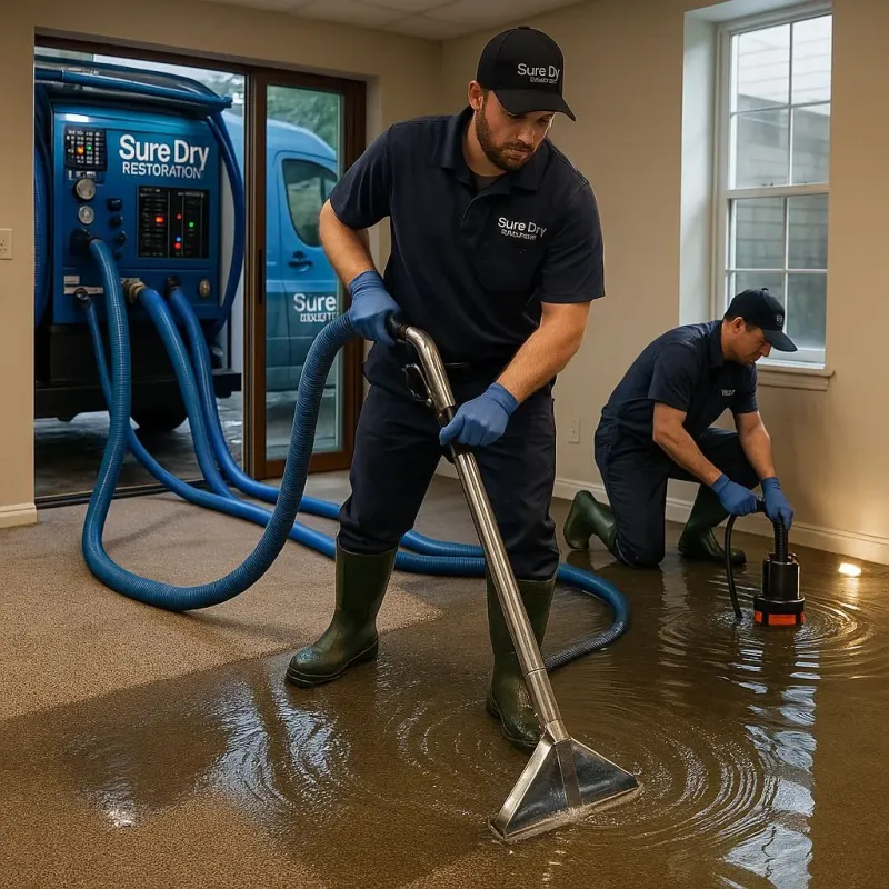 Water Extraction and Removal process in Dixon, CA